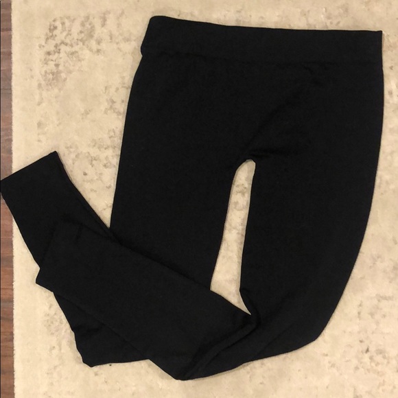 Fleece lined black leggings - Picture 4 of 4
